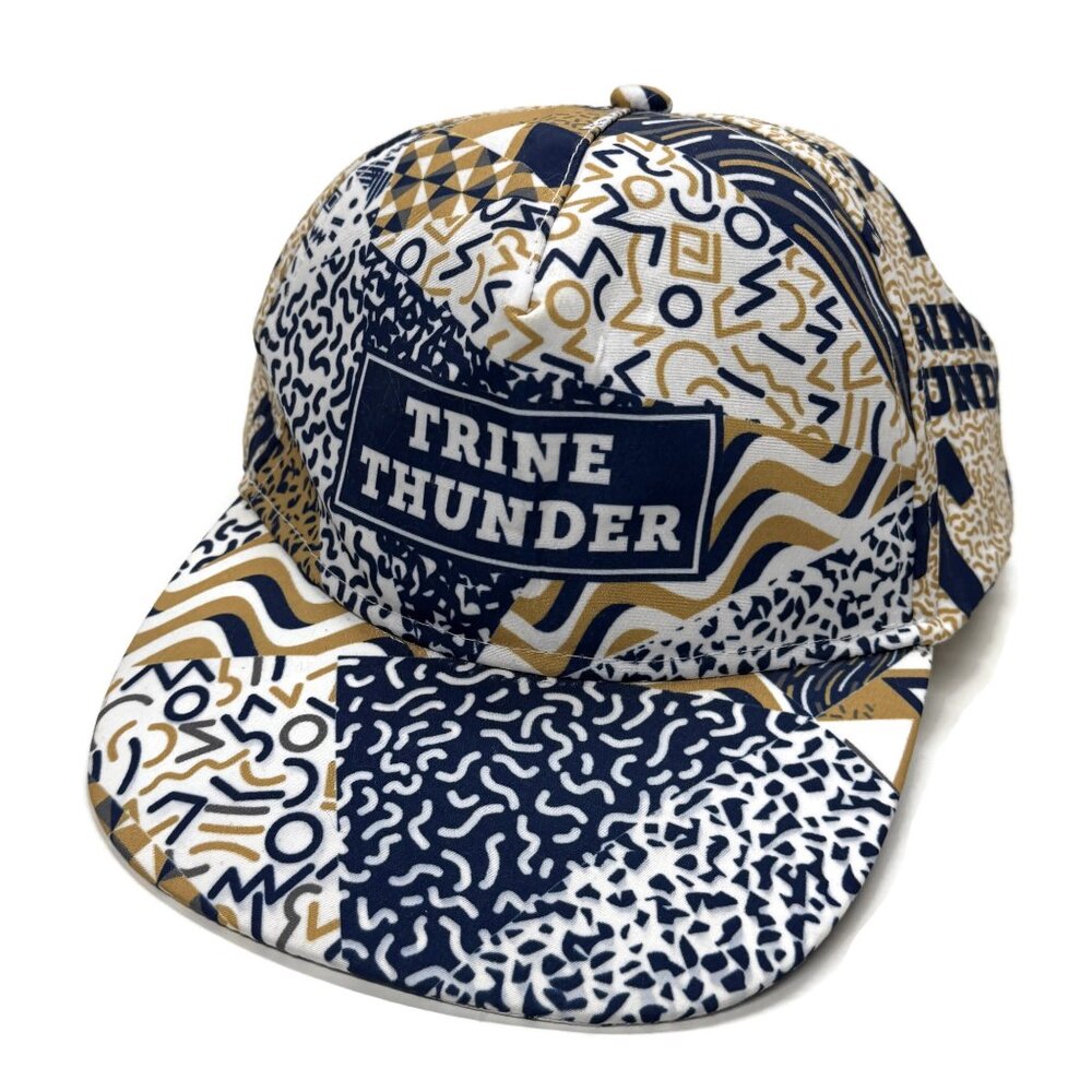Trine University Thunder Snapback Hat Cap‎ Geometric Adjustable